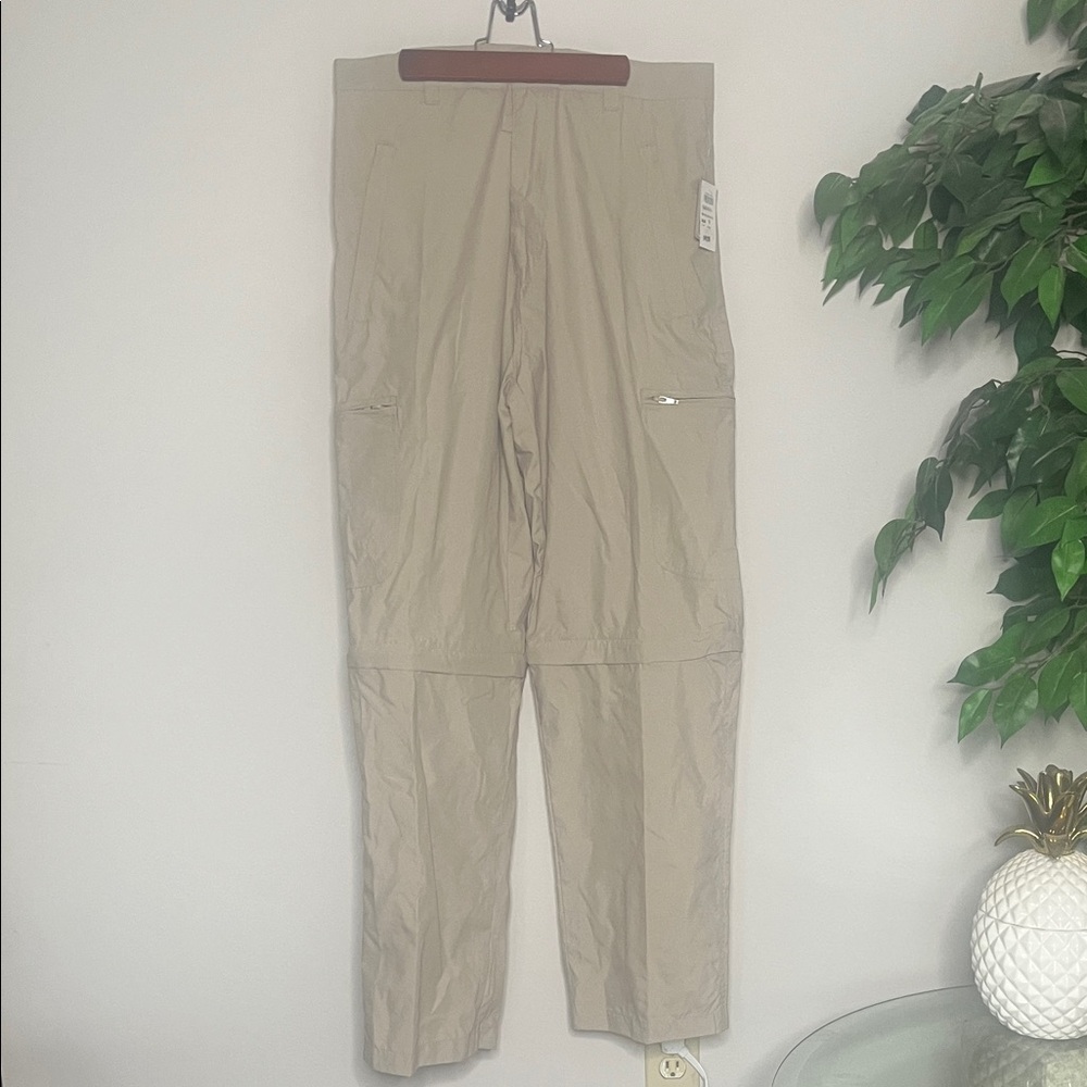 Firefly Men's Tan Zip Off Pants